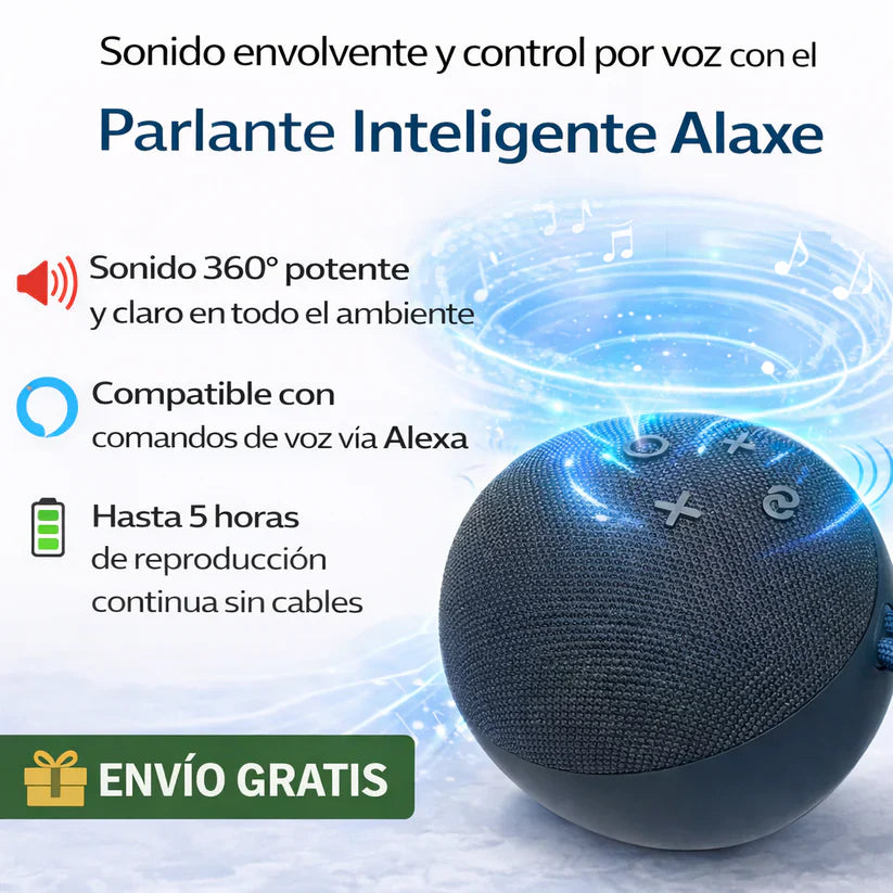 SmartHome™ – Parlante Inteligente Alaxe