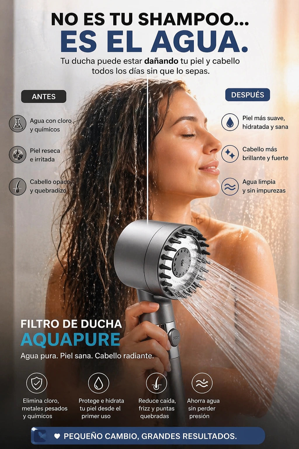Ducha Multifuncional de Alta Presión