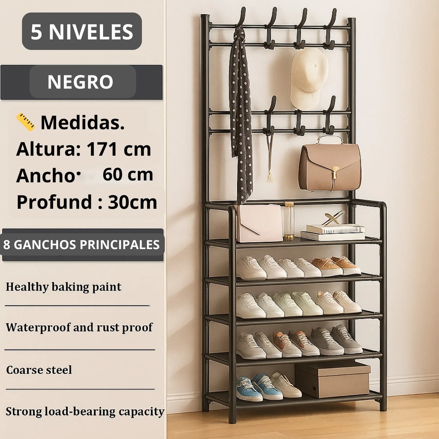 Zapatera Organizador 5 Niveles