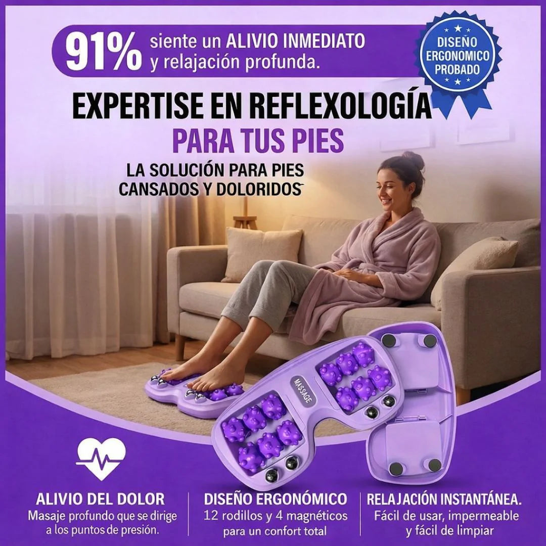 Masajeador Rodillo De Pies