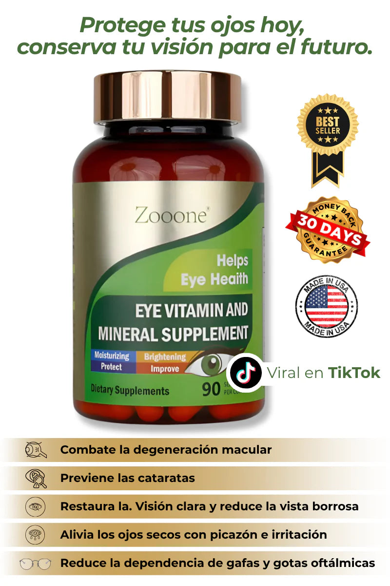 Zoone™ - Vitaminas Premium para la Visión