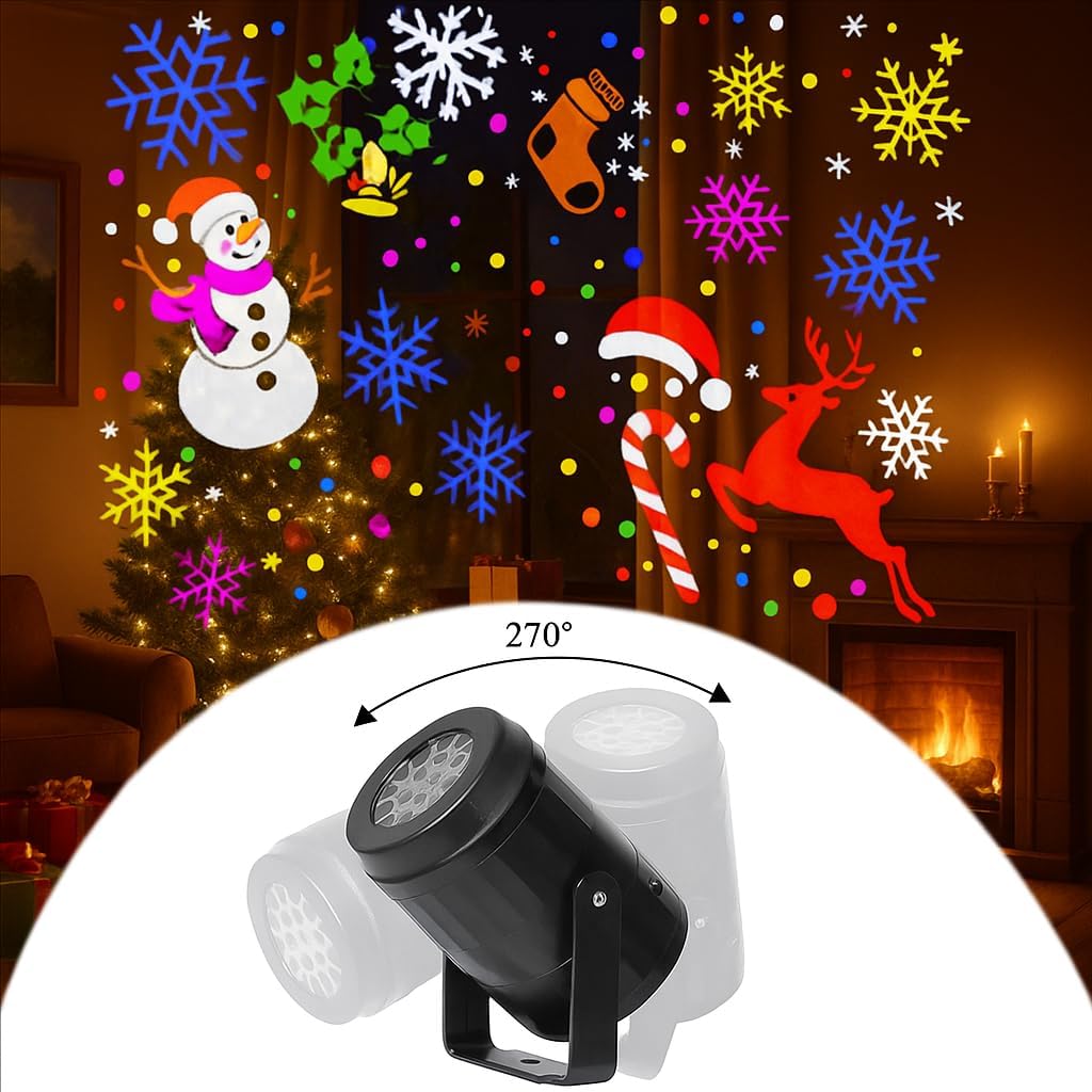 Proyector Mágico Navideño 6 en 1  – NaviLight™