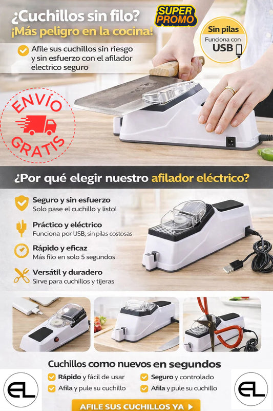 Afilador De Cuchillos Eléctrico