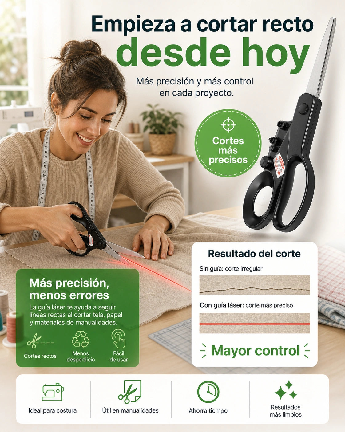 Tijeras Láser. OFERTA 2x1