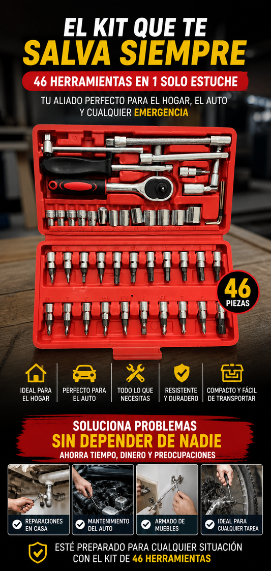 Set de Herramientas Mecánicas X46
