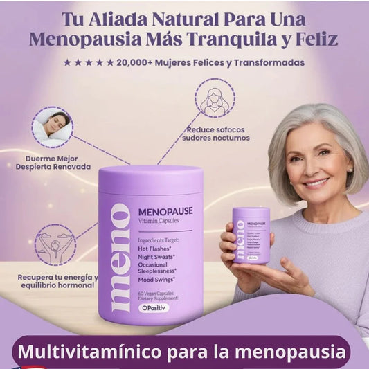 Cápsulas Naturales para la Menopausia
