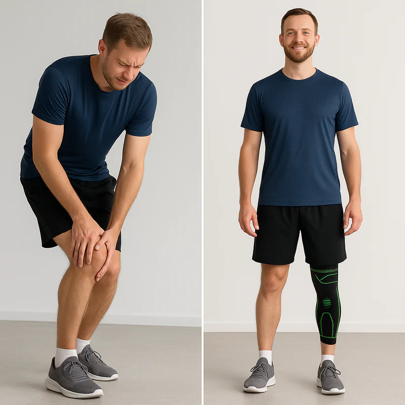 FlexiKnee™ PRO – Compresión y Alivio Total. OFERTA 2x1