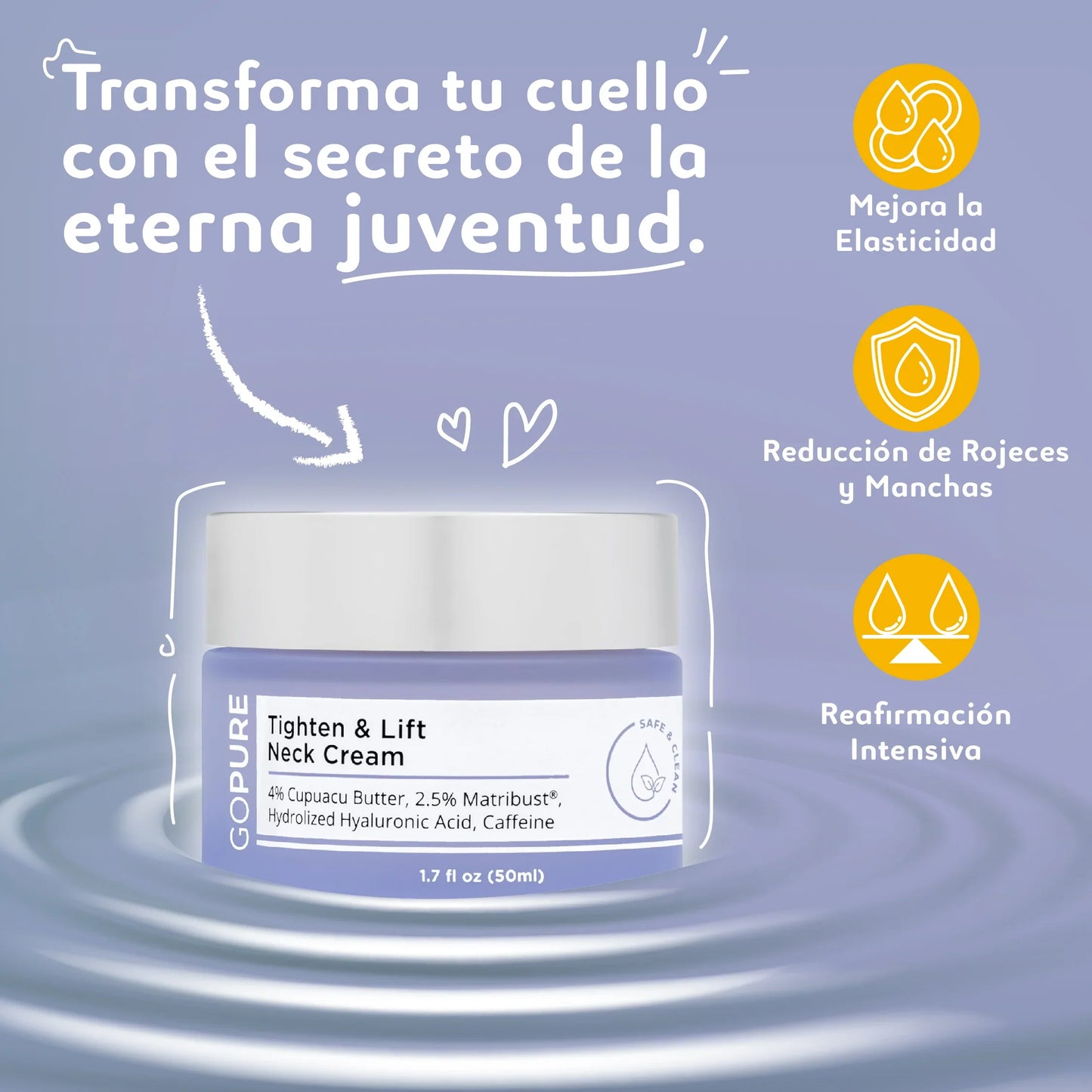 Crema Reafirmante Cuello FirmeLift™