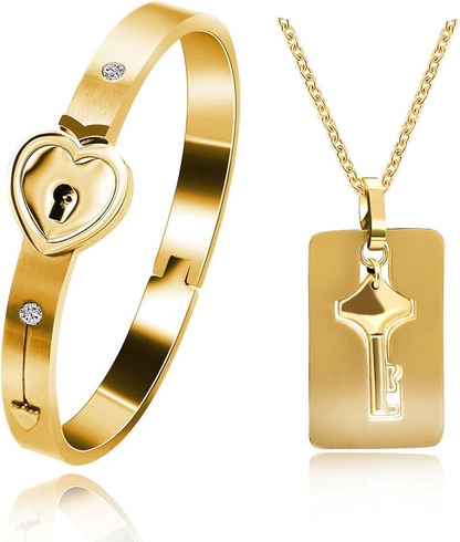 Set de Promesa en Llave y Corazón